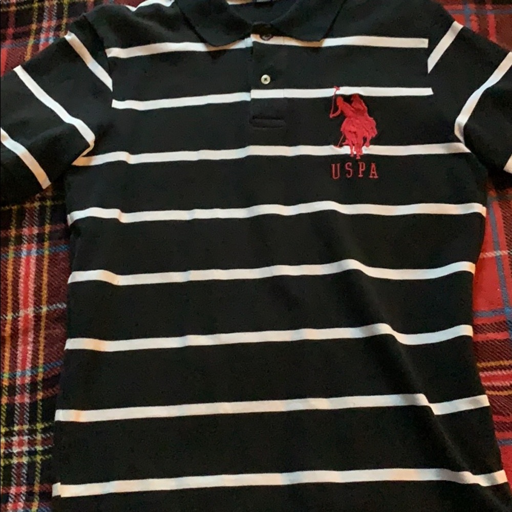 M Black U.S. Polo Assn Polo Shirt